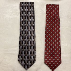 OLEG CASSINI SET OF NECKTIES